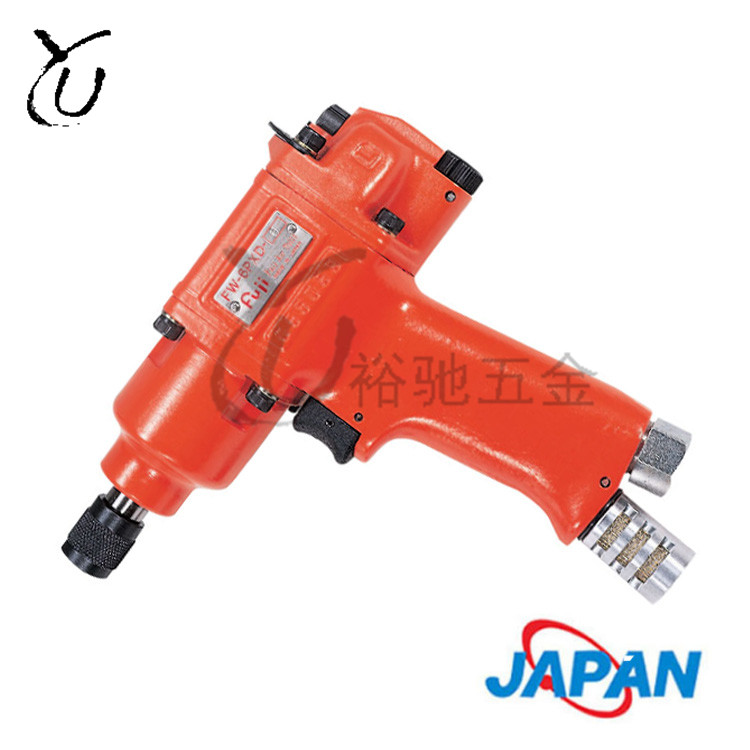 日本富士FUJI气动螺丝起子气动螺丝刀M6枪型风批 FW-6PXD-60