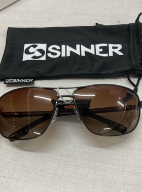 出口荷兰男士偏光太阳镜中小脸茶色片金属框墨镜中老年爸开车钓鱼