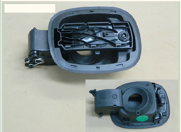 魏派VV7油箱盖底座加油口外内盖