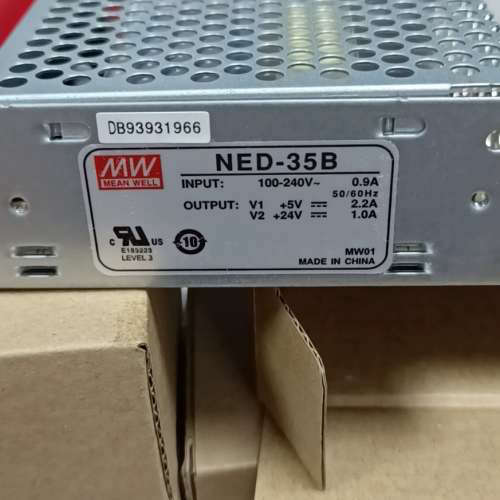 NED-35B   双组电压5v2.2A   24V1A，台议价。
