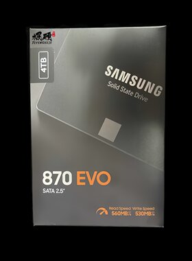 国行SAMSANG/三星 870EVO 2.5寸SATA3 SSD固态硬盘250G500G1T2T4T