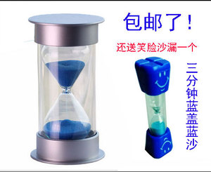 客厅塑料沙漏 1/3/5/10/15/18/20/30分钟计时器创意摆件 时间沙漏
