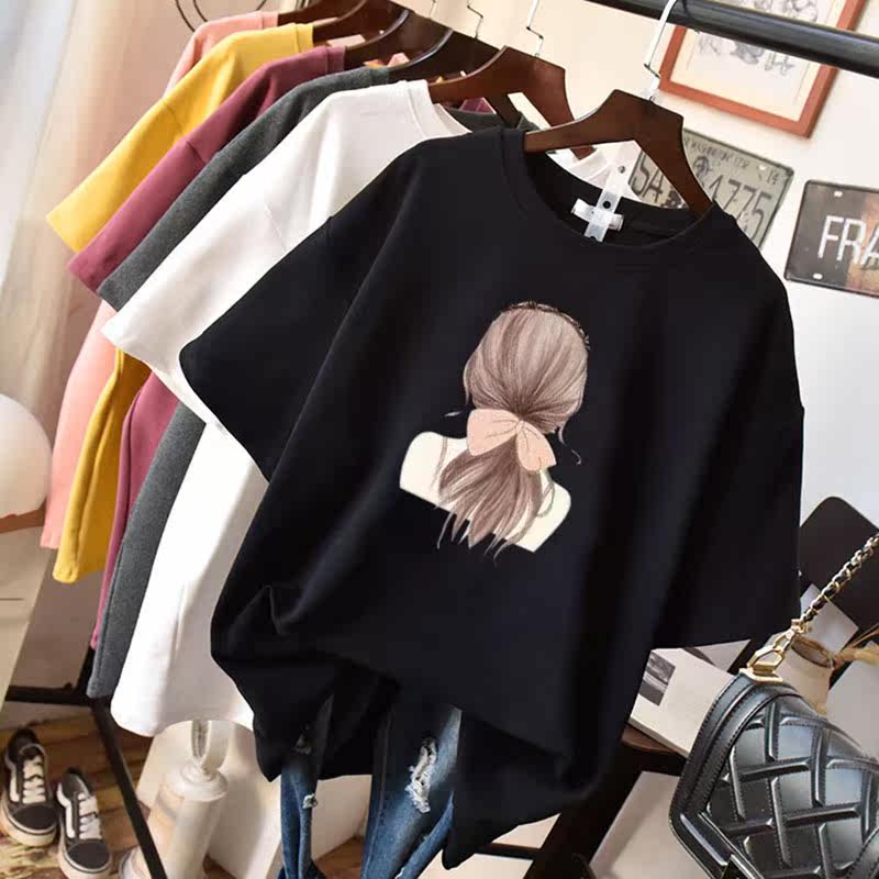 大码女装胖女人遮肚宽松外套中长款t恤减龄衬衫纯棉打底衫休闲夏|msdalam kategori Butik wanita / wanita, wanita saiz besar - dari Buy2taobao.com untuk memberikan perkhidmatan ejen Taobao profesional membeli