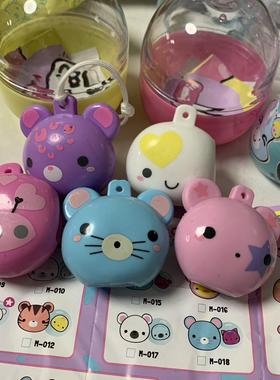 扭蛋抓娃娃机软萌团子解压玩具可爱磨叽m0j爆珠挂件捏捏乐挤挤