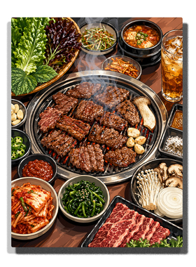 美食静物 高阶diy数字油画 解压手工丙烯油画填色丙烯装饰画摆件