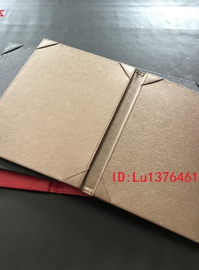 特卖A4高档高级皮质合同本合同夹签约本签约夹文件夹红色黑色金色