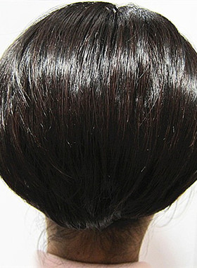 发包影楼舞台戏剧新娘写真民国造型黑色棕色赫本包抽绳网底高温丝