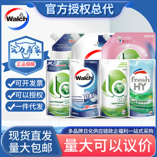 Walch威露士洗衣液袋装 500ml松木香抗菌原味有氧植萃无患子 补充装
