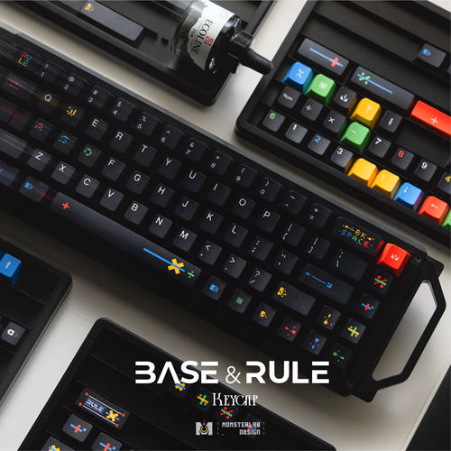 怪物键造BASE&RULE机械磁轴键帽