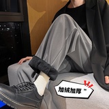 XK02-P50加绒P60加绒加厚休闲裤西裤男士百搭西装裤，男装西服套装，电商B327