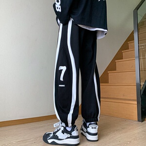 23新款抖音男女同款休闲裤卫裤运动裤KZ01-P60控78
