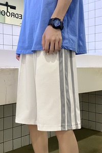 直播款男士运动休闲短裤中裤宽松直筒五分裤沙滩裤 DK15-P35图片