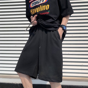DK01-特P18   夏季纯色百搭休闲短裤五分裤男士沙滩裤图片