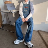 给我冲！！男女潮流休闲宽松直筒牛仔裤破洞牛仔裤N66-P80，男装牛仔裤，电商B327