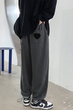 K17-P45新款港风针织卫裤男女宽松直筒休闲运动裤，男装休闲裤，电商B327