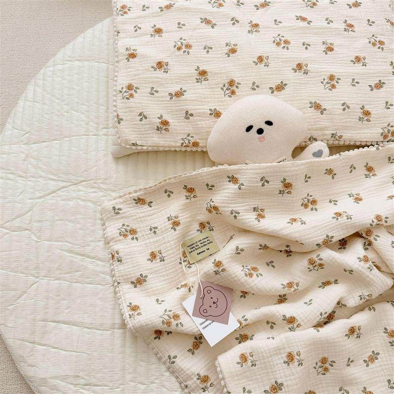 韩版A类宝宝六层纱布毯全棉皱皱纱毯子幼儿园午休毯汽车儿童盖毯,床上用品,休闲毯/毛毯/绒毯,淘宝优惠券,粉丝福利购,淘宝优惠卷