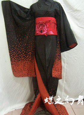 振袖和服正装女装和服蝶之幻舞