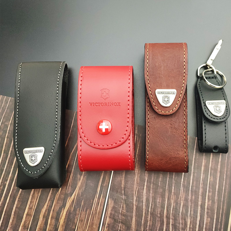 进口维氏(Victorinox)瑞士军刀牛皮刀套刀具配套用刀套多尺寸可选使用感如何?