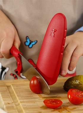 德国进口双立人儿童厨刀带刀套护手防割多用蔬菜水果刀twinny系列