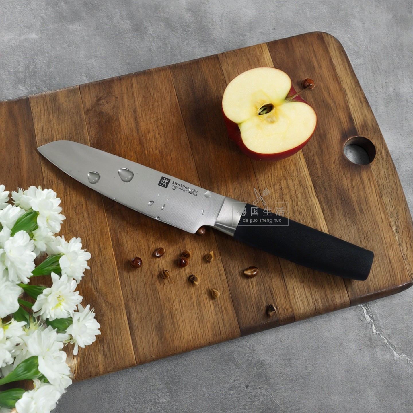 德国双立人花嫁系列不锈钢多功能刀厨房刀具切菜刀家用轻便小刀