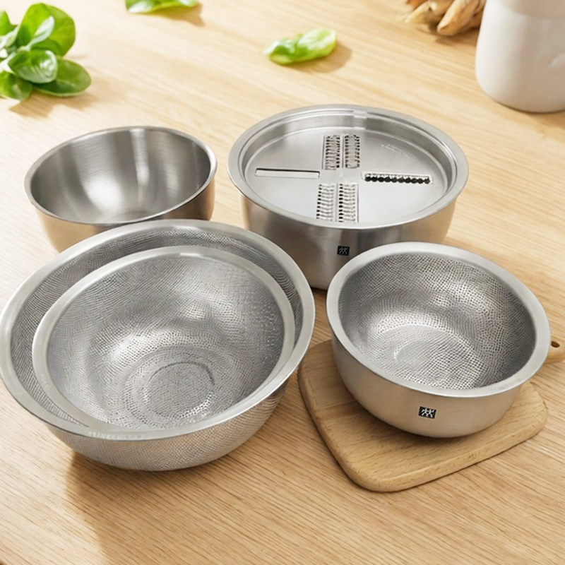 双立人不锈钢沥水篮多用盆刨丝盆擦丝淘米洗菜多功能厨房7件套,餐饮具,洗菜盆/沥水篮/漏水筛,淘宝优惠券,粉丝福利购,淘宝优惠卷