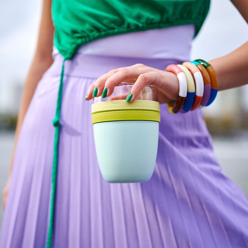 原装德国进口荷兰MEPAL保鲜盒水果零食随行杯野餐便携餐盒便当盒