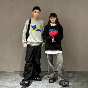 亲子卫衣休闲长袖 情侣款 KAWS运动衫 24秋款 472591 男装 476119 女装