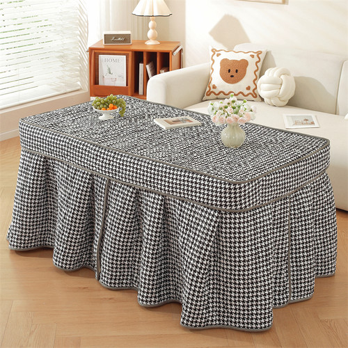 定做专拍电炉罩烤火桌罩套加绒加厚烤火罩冬茶几电暖桌烤火炉桌布