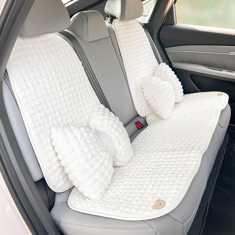 小鹏MONA m03汽车坐垫座椅套简约大方车后座座套保护套四季通用女