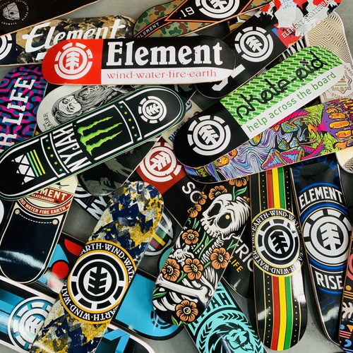 美国ELEMENT进口专业滑板板面加拿大枫木轻弹送砂纸或轴承