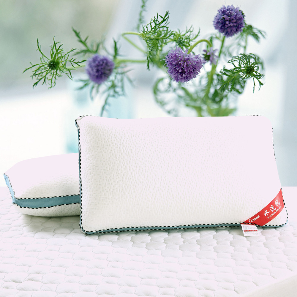 迎时枕头枕芯水洗定型枕舒适护颈枕可水洗枕机洗单人成人枕不变形