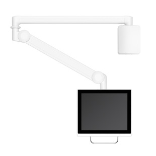 厂家供应显示屏支架 医用万向摇悬臂壁挂大承重14.5kg显示屏支架