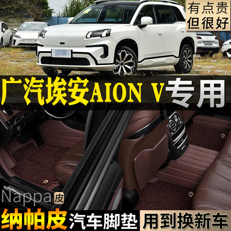 广汽埃安AIONV汽车脚垫plus单个