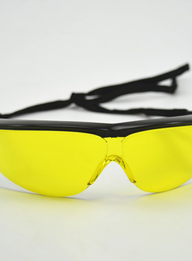 正品特价霍尼韦尔防护镜黄色镜片增光眼镜高清晰度PC防冲击护目镜