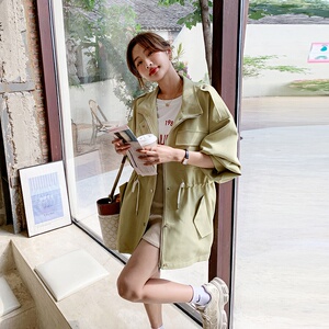 已出货226-A156-P135  2022秋季新款风衣女  控价188图片