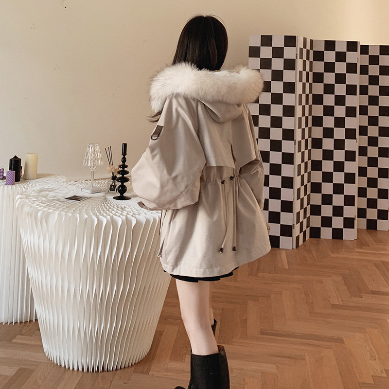 已出货226-832-P195  2022冬季新款兔绒内胆派克服外套 控278图片
