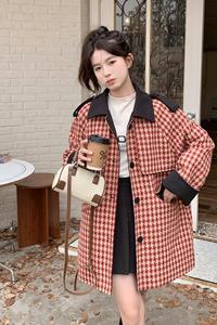 已出货226-A592-P175  20244冬季韩版宽松毛呢 278图片