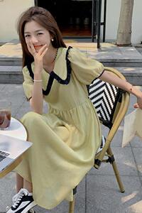 已出货226-A320-P115 2024夏季新款中长款连衣裙女 168图片