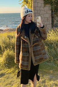226-A195-P185  2022冬季新款羊羔毛服 控价268图片