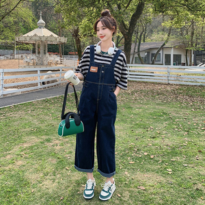 已出货226-A363-P115  2024夏季新款牛仔背带裤女  168图片
