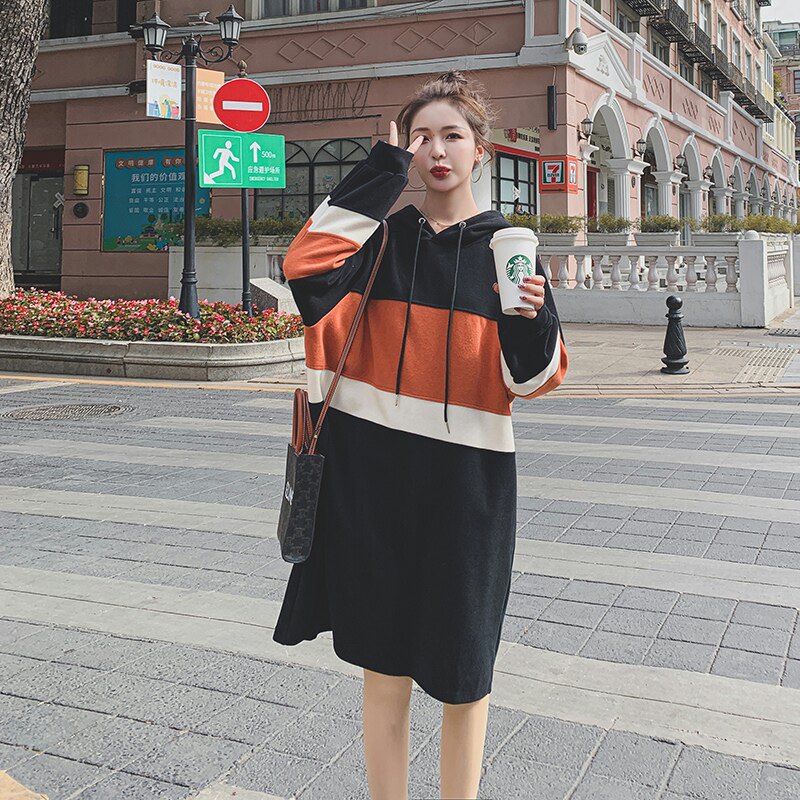 现货226-L12-P1152024春季中长款卫衣168,女装卫衣/绒衫,惟卡贝娜