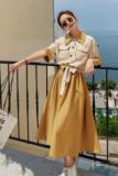 现货226-L82-P1152022夏季新款连体裤女控价168，女装连衣裙，惟卡贝娜