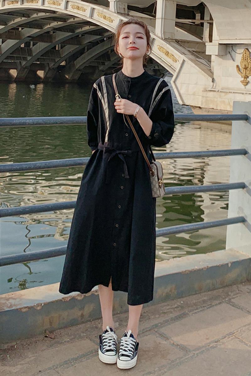 现货226-L61-P1152022夏季新连衣裙女控价168,女装连衣裙,惟卡贝娜