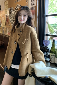 现货新品  双面毛呢外套）226-1025-P245-控368图片