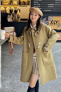 226-188-P185  2022冬季韩版毛呢外套女 控价268图片