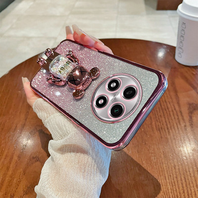 oPPOA2Pro硅胶透明带支架手机壳