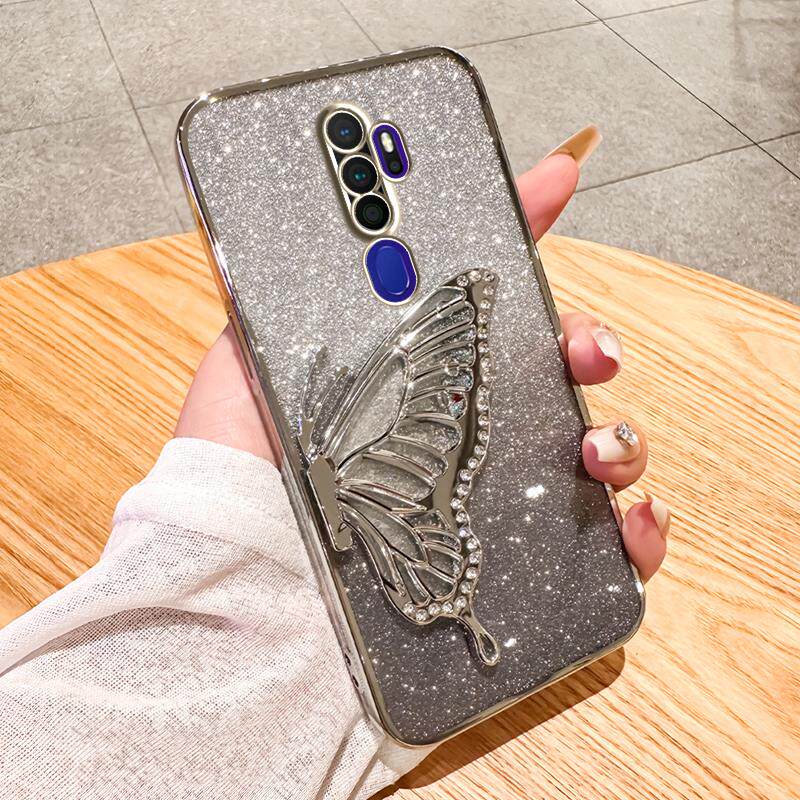 oppoA11X手机壳全包防摔透明闪粉