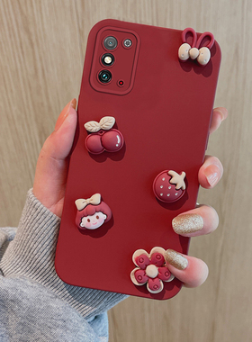 适用适用KKG一AN70荣耀x30max手机壳honorx30max防摔Mas honor KKGAN70保护套TN软壳X30M立体可爱超萌kgg an7