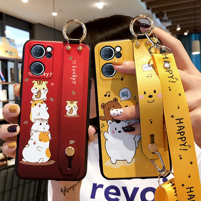 reno7手机壳保护腕带外壳