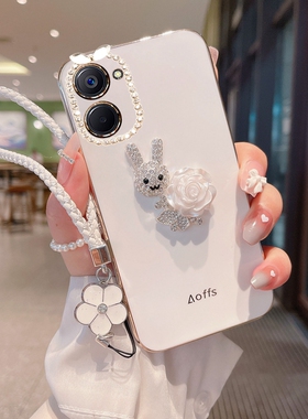 适用Realme10s手机壳真我10s新款opporealme硅胶rmx3617保护套oppo镜头全包防摔reαlme女款relame镶钻超薄软